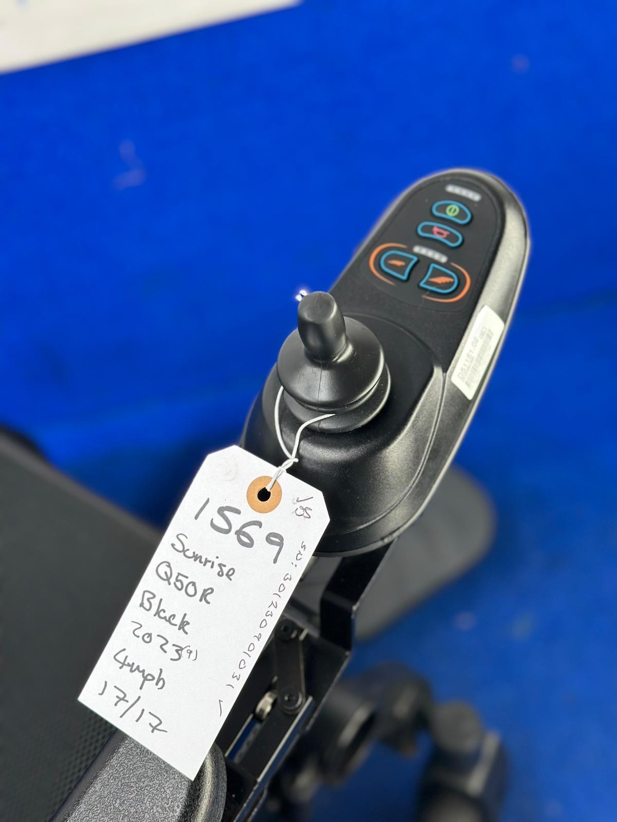 Sunrise Quickie Q50 R Folding Powerchair – 4mph Electric Wheelchair (1569)