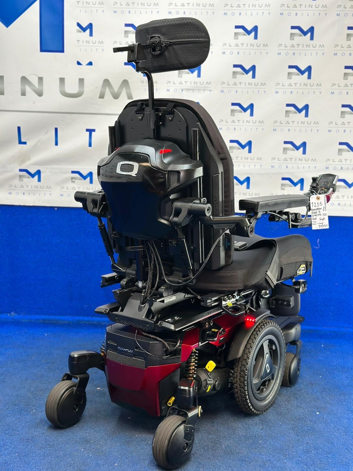 Quantum Edge 3 Stretto Powerchair – 6mph Electric Wheelchair Narrow 1235