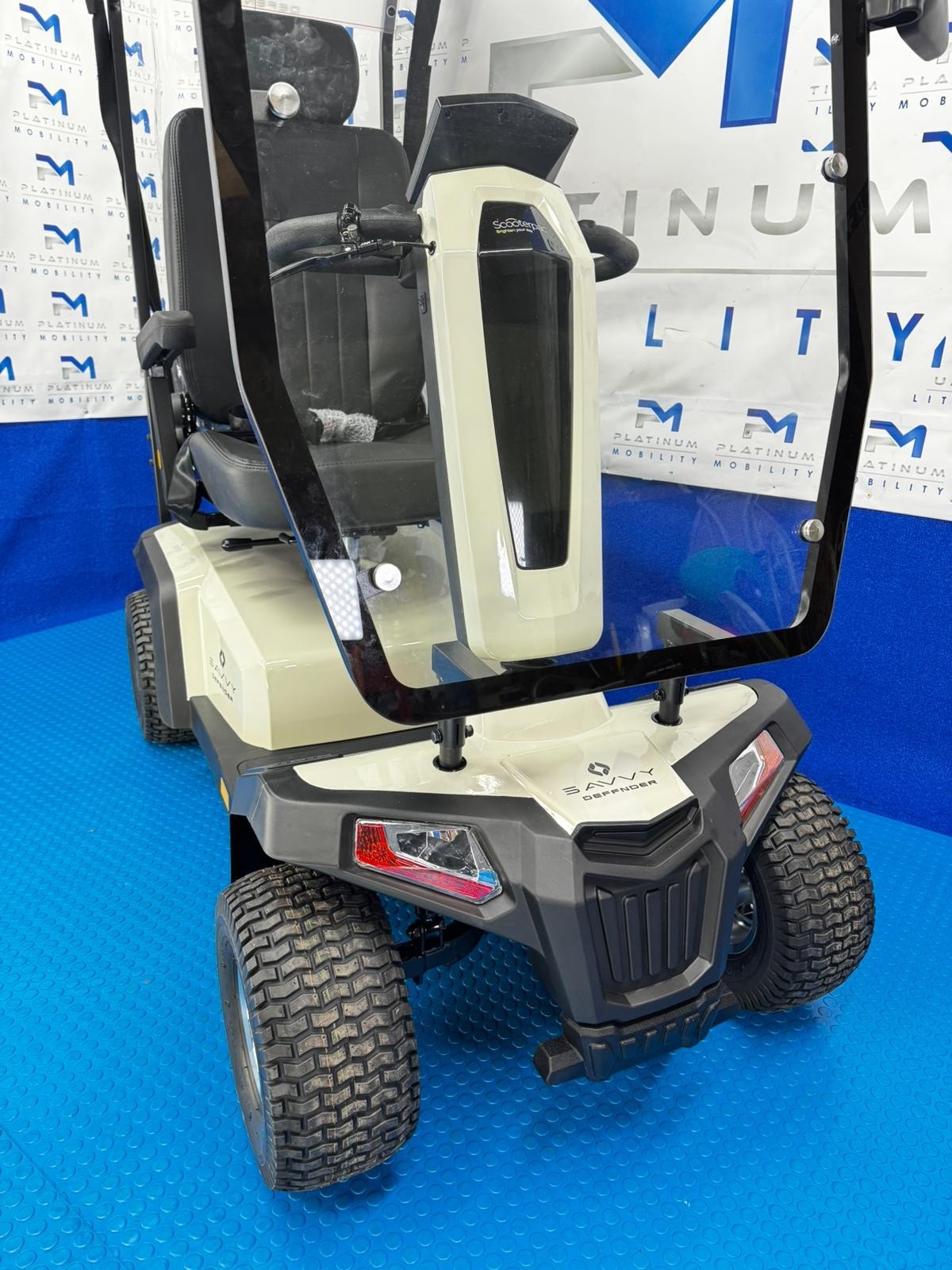 ⭐️SCOOTERPAC SAVVY DEFENDER⭐️ All Terrain Mobility Scooter with Hard Top Canopy