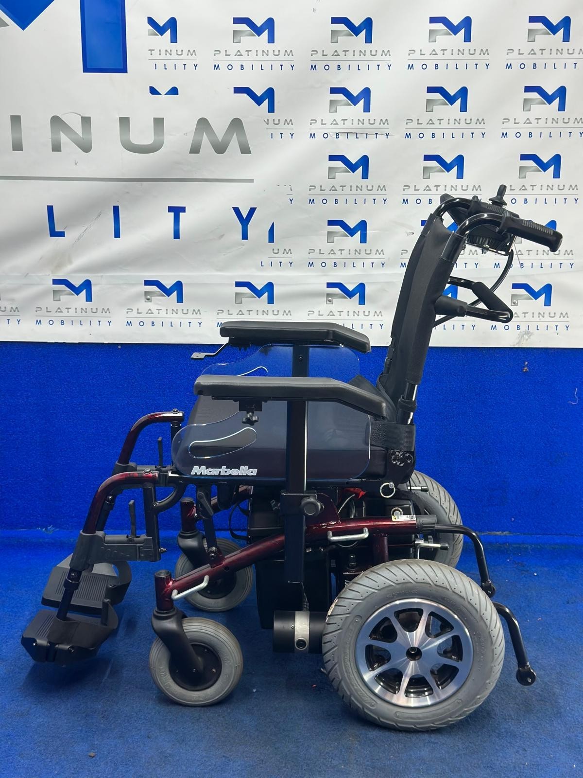 Roma Marbella Powerchair – 4mph Attendant Electric Wheelchair (1255)