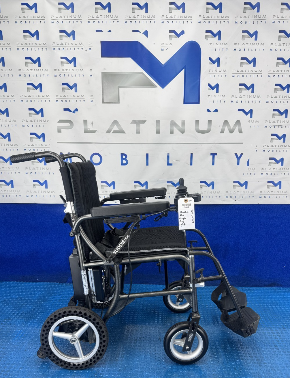 Buddie Pro Lightweight Folding Electric Powerchair Lithium 4Mph 2454