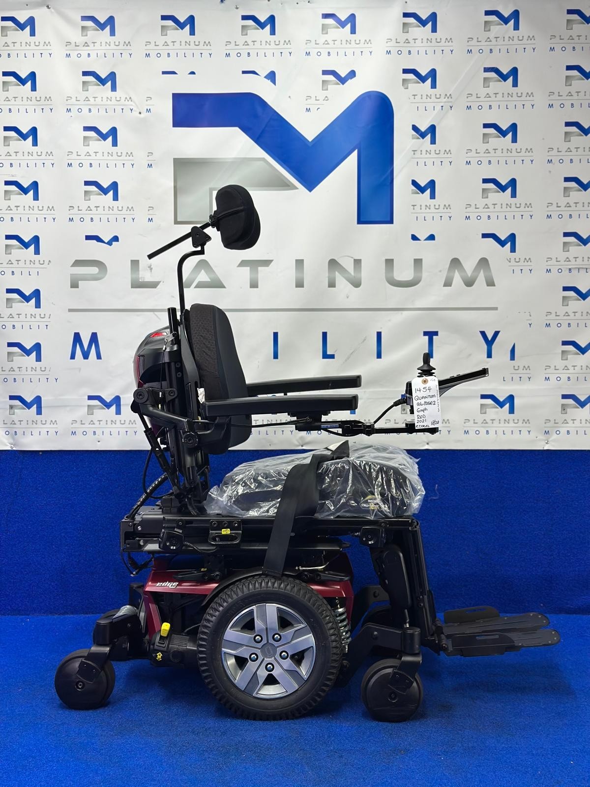 PRIDE QUANTUM Q6 EDGE 2.0 i-LEVEL 6 MPH ELECTRIC MOBILITY POWERCHAIR 1454
