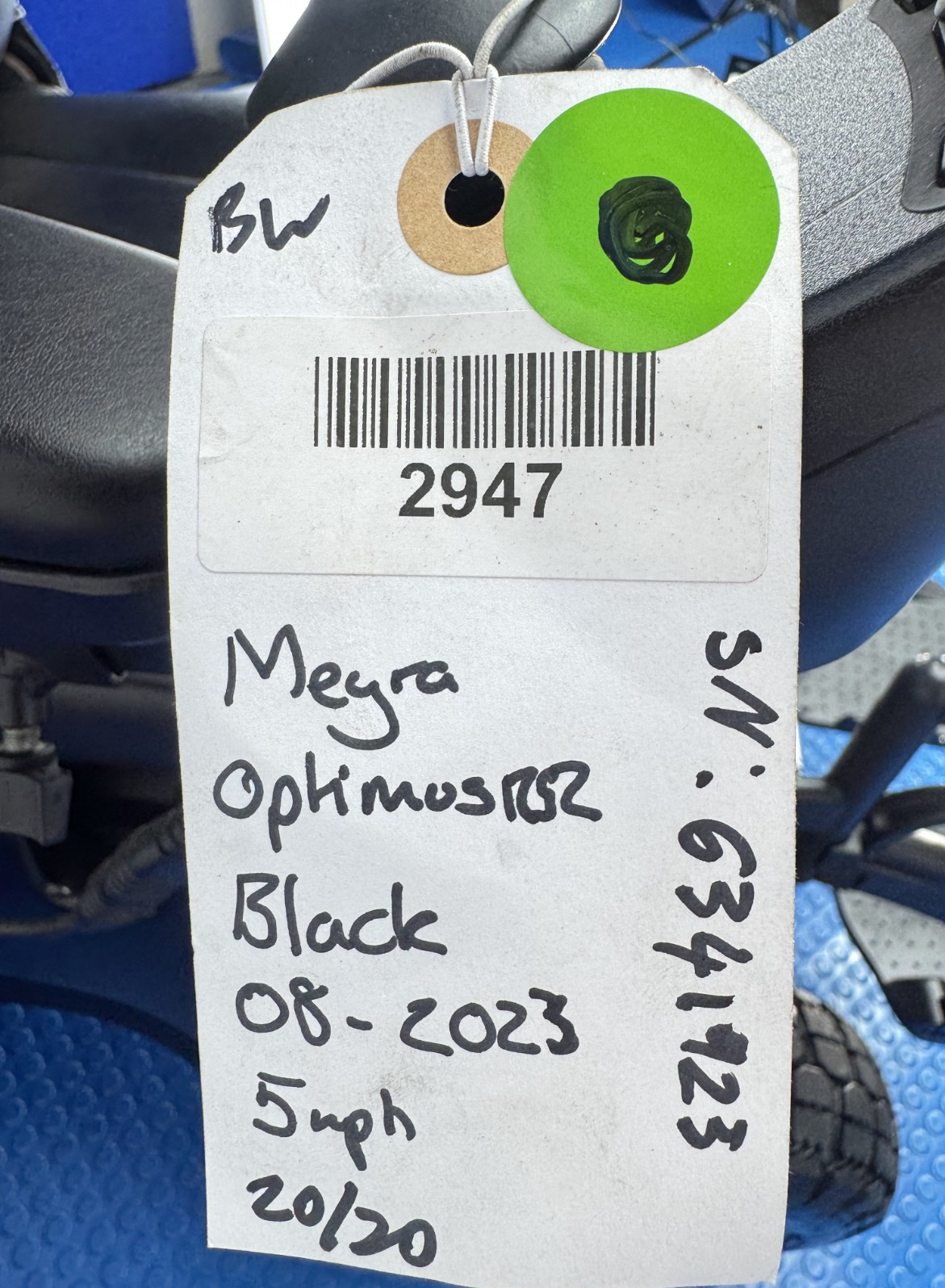 Meyra Optimus 2 FWD New Batteries, Air Tyres No VAT 5mph Wheelchair 2947