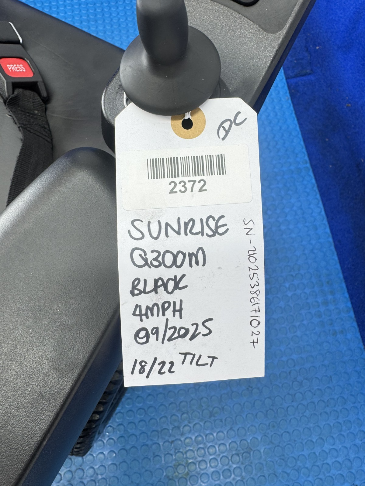 2025 Sunrise Quickie Q300M Mini Powerchair 6 mph Tilt Electric Wheelchair 2372