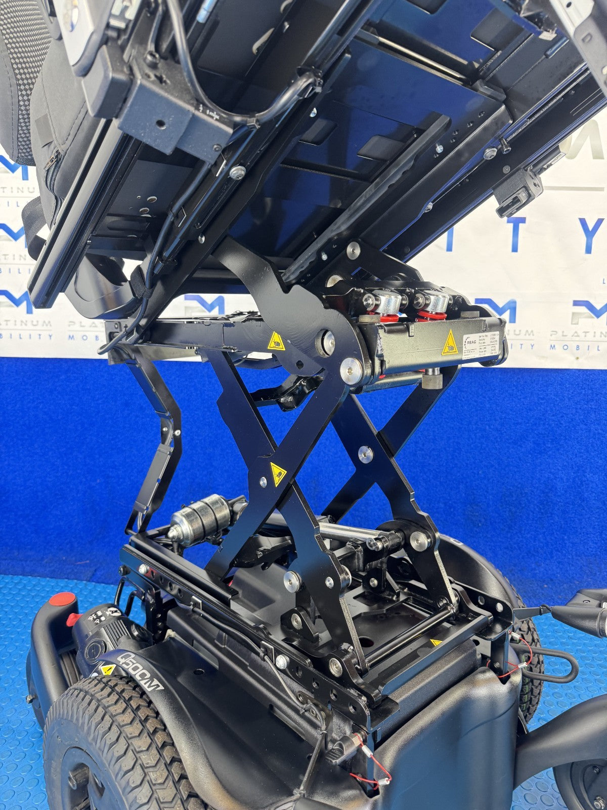 SUNRISE QUICKIE Q500M 6MPH ELECTRIC WHEELCHAIR RISER TILT POWERCHAIR 2877