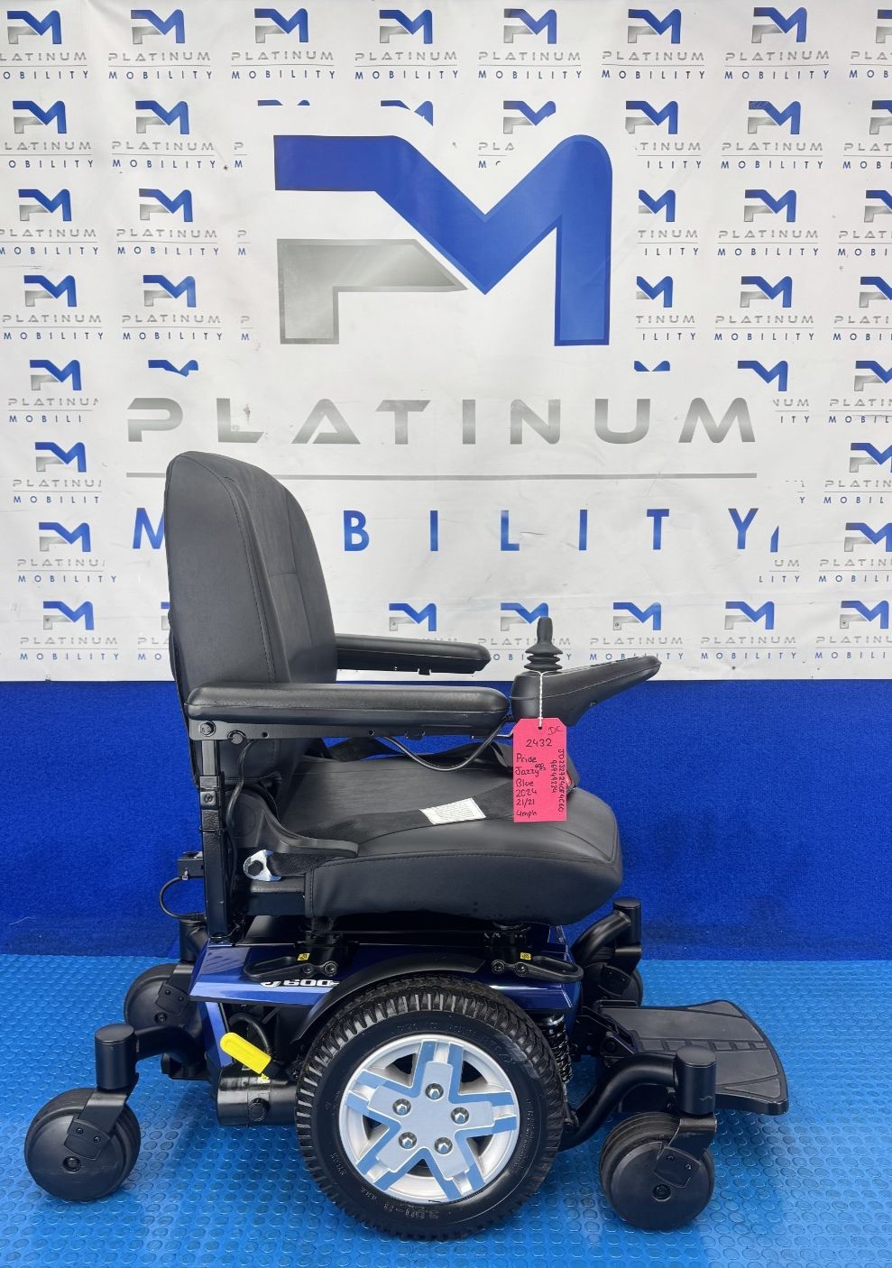 Pride Jazzy 600 ES Electric Wheelchair 4mph New Batteries 2432