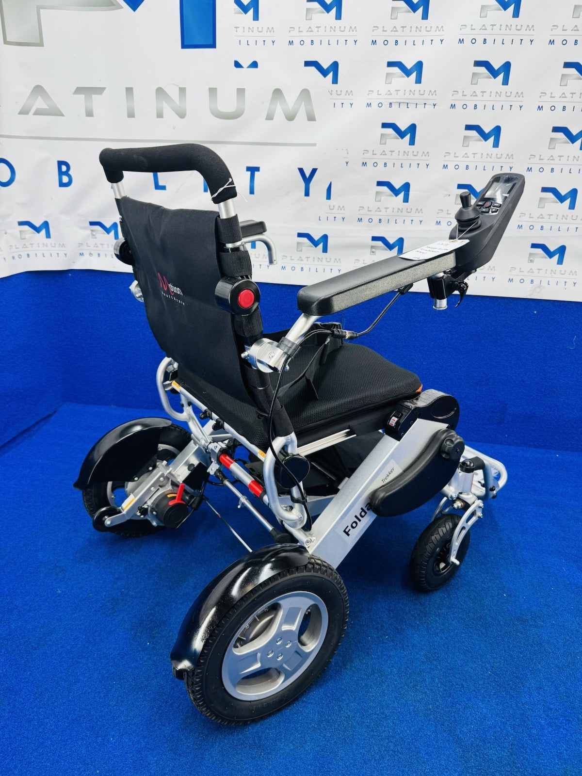 Motion Healthcare 4mph Foldalite Trekker Folding Electric Wheelchair 1371