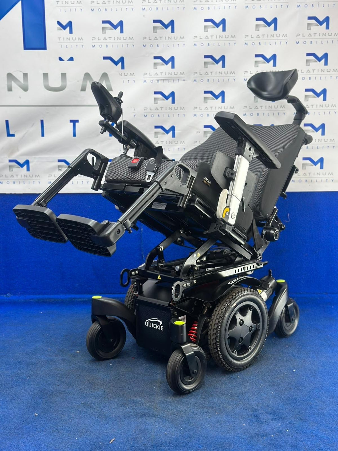 Quickie Q300 Mini Powerchair – 4mph Tilt Electric Wheelchair by Sunrise (1237)