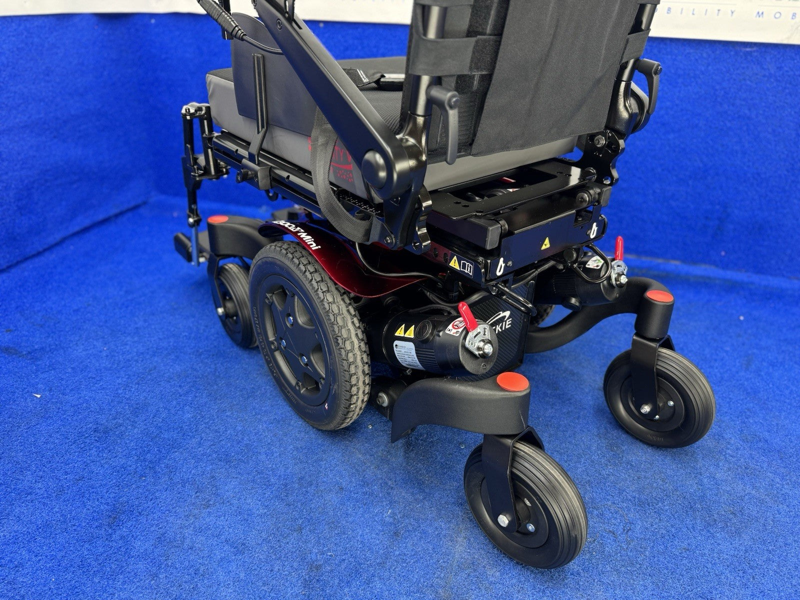 2024 SUNRISE QUICKIE Q300 MINI 4MPH ELECTRIC WHEELCHAIR MOBILITY POWERCHAIR 987
