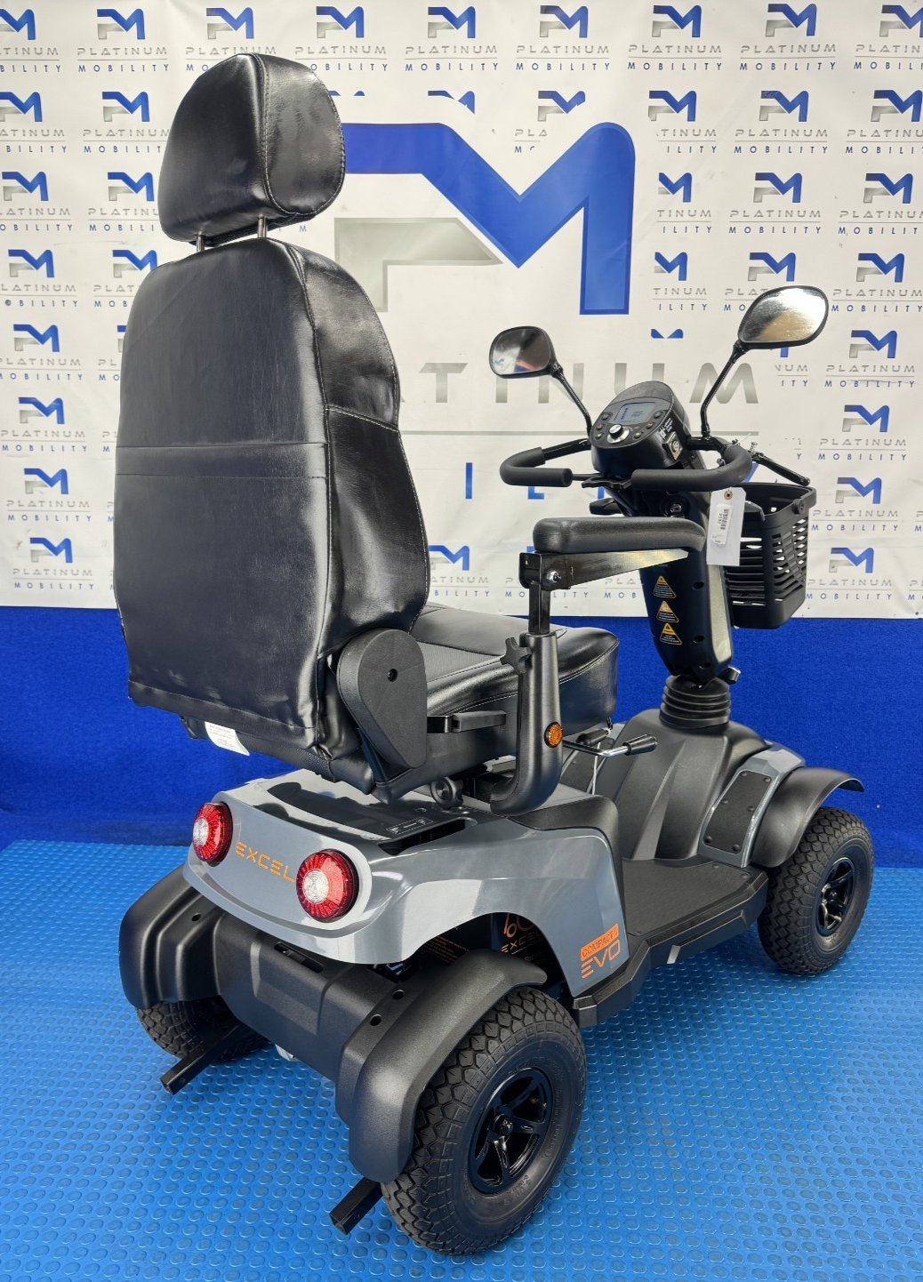 Excel Galaxy 2 Compact Evo Mobility Scooter 8MPH Lithium Battery Road Legal 2507