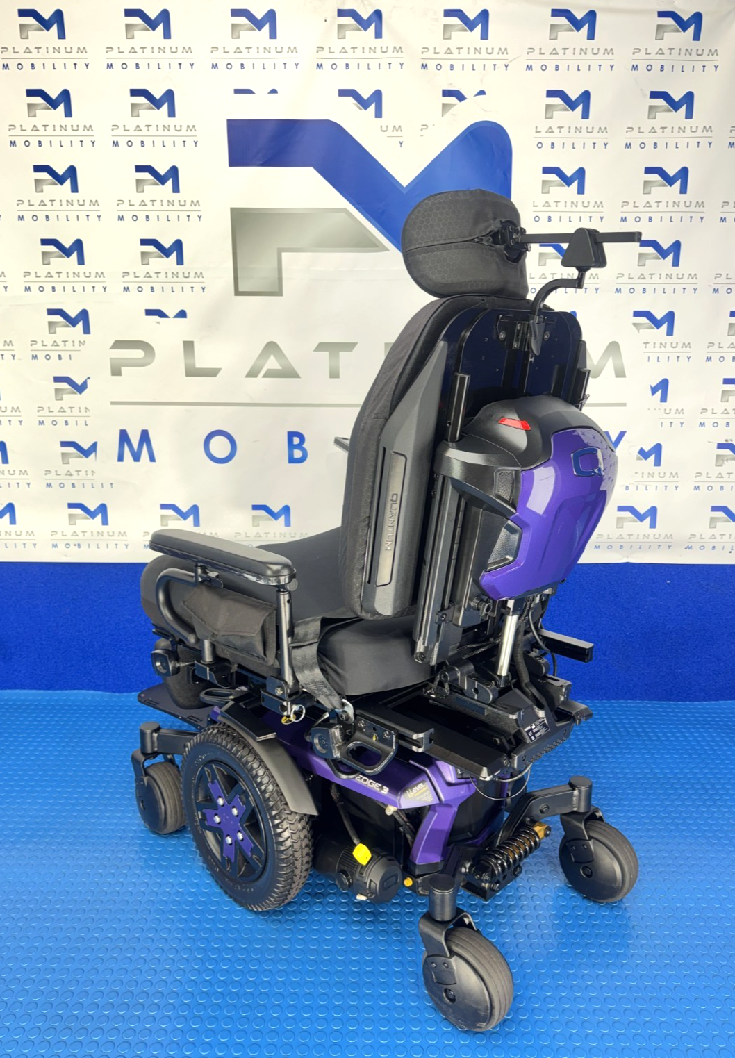 2025 PRIDE QUANTUM EDGE 3 6MPH Tilt, Electric Recline Heavy Duty Powerchair 4031