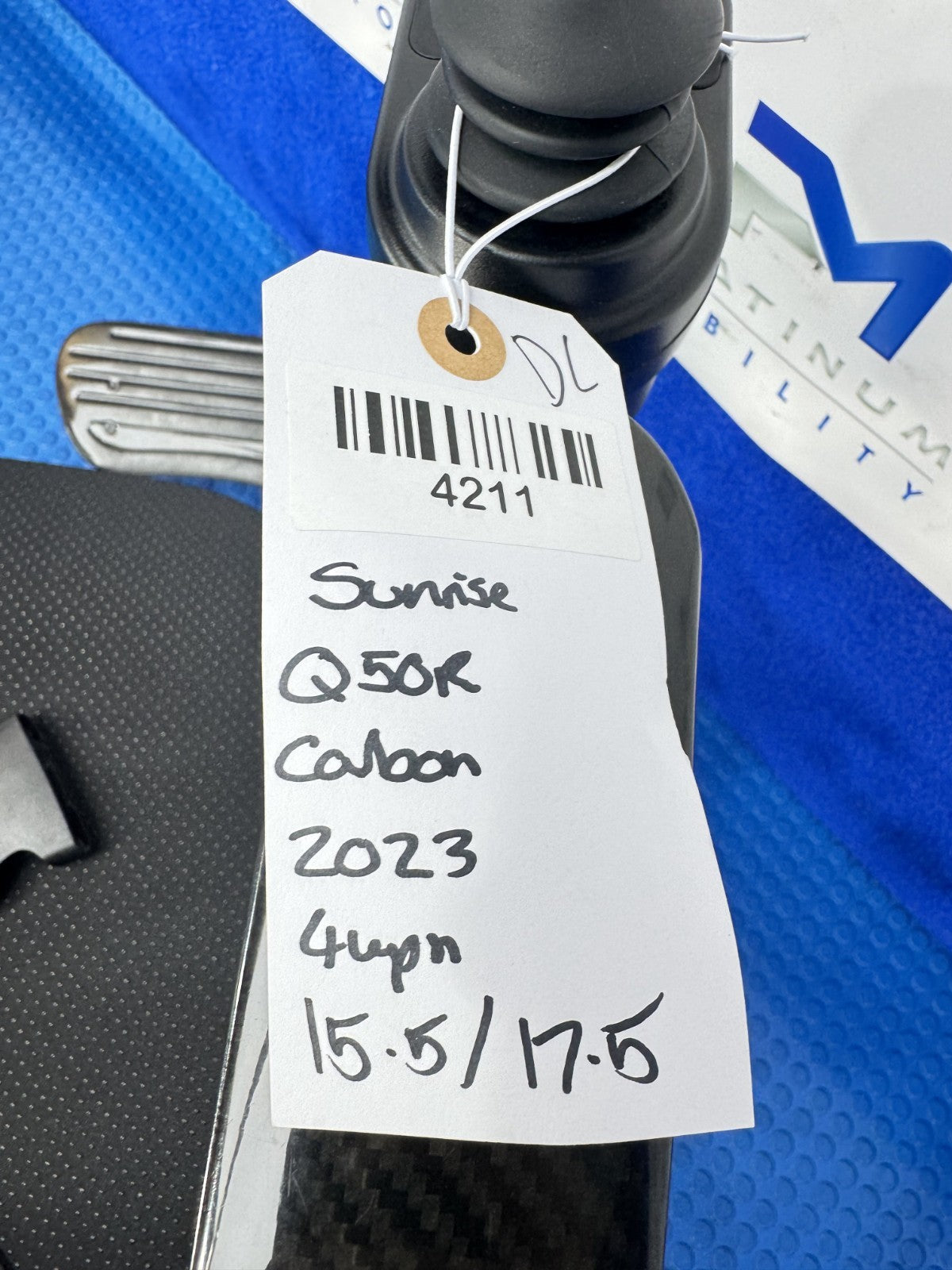 Sunrise Quickie Q50R 14KG Carbon Fibre Electric Powerchair 4MPH 4211