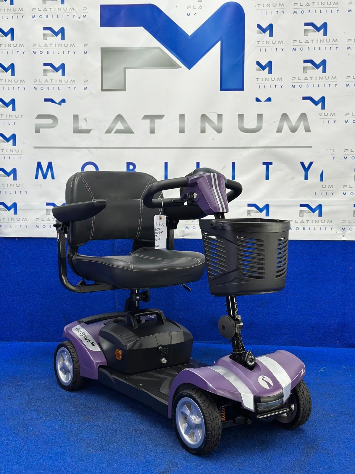 Rascal Veo Sport SR | Luxury Transportable Mobility Scooter 4mph - 1702