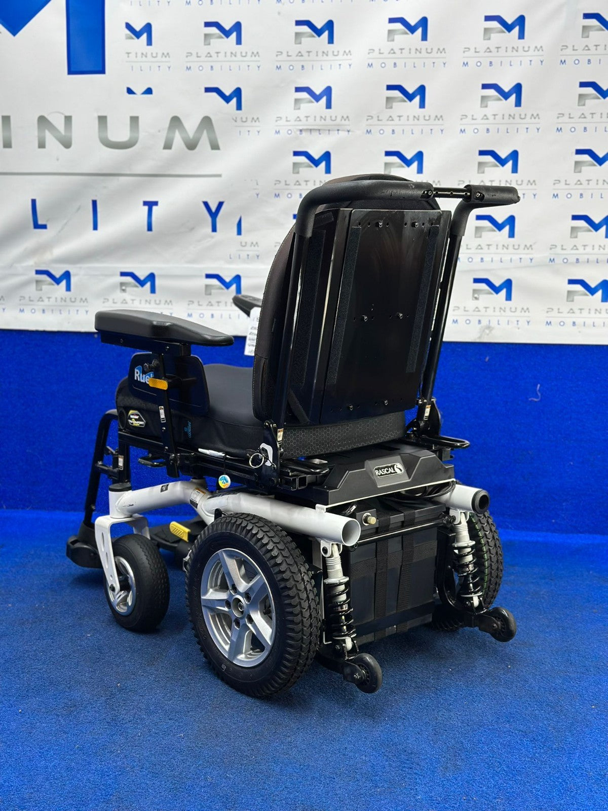 Rascal Rueba CT 4mph All Terrain Electric Wheelchair Powerchair Mobility 1525