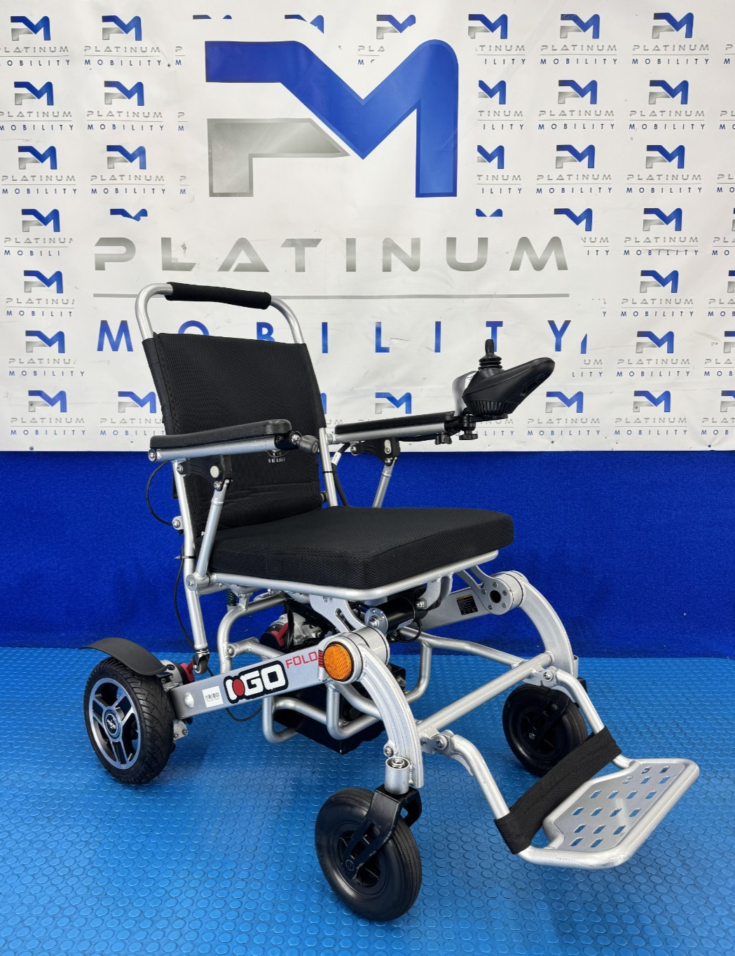 Pride iGo Plus Folding Powerchair 4Mph – Lightweight Electric Wheelchair 2228