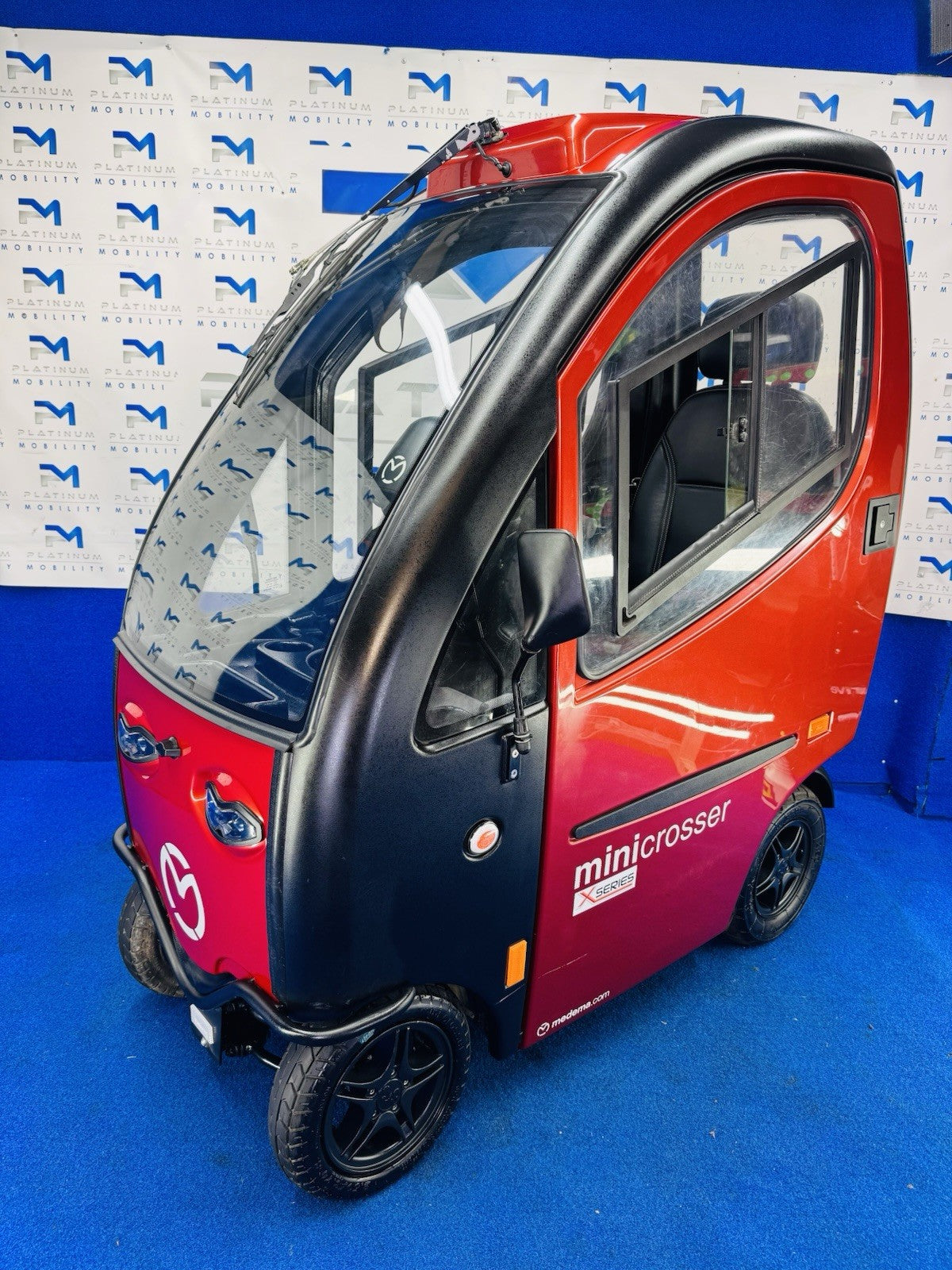 MINI CROSSER X1 CABIN CAR 8MPH ROAD LEGAL MOBILITY SCOOTER LARGE