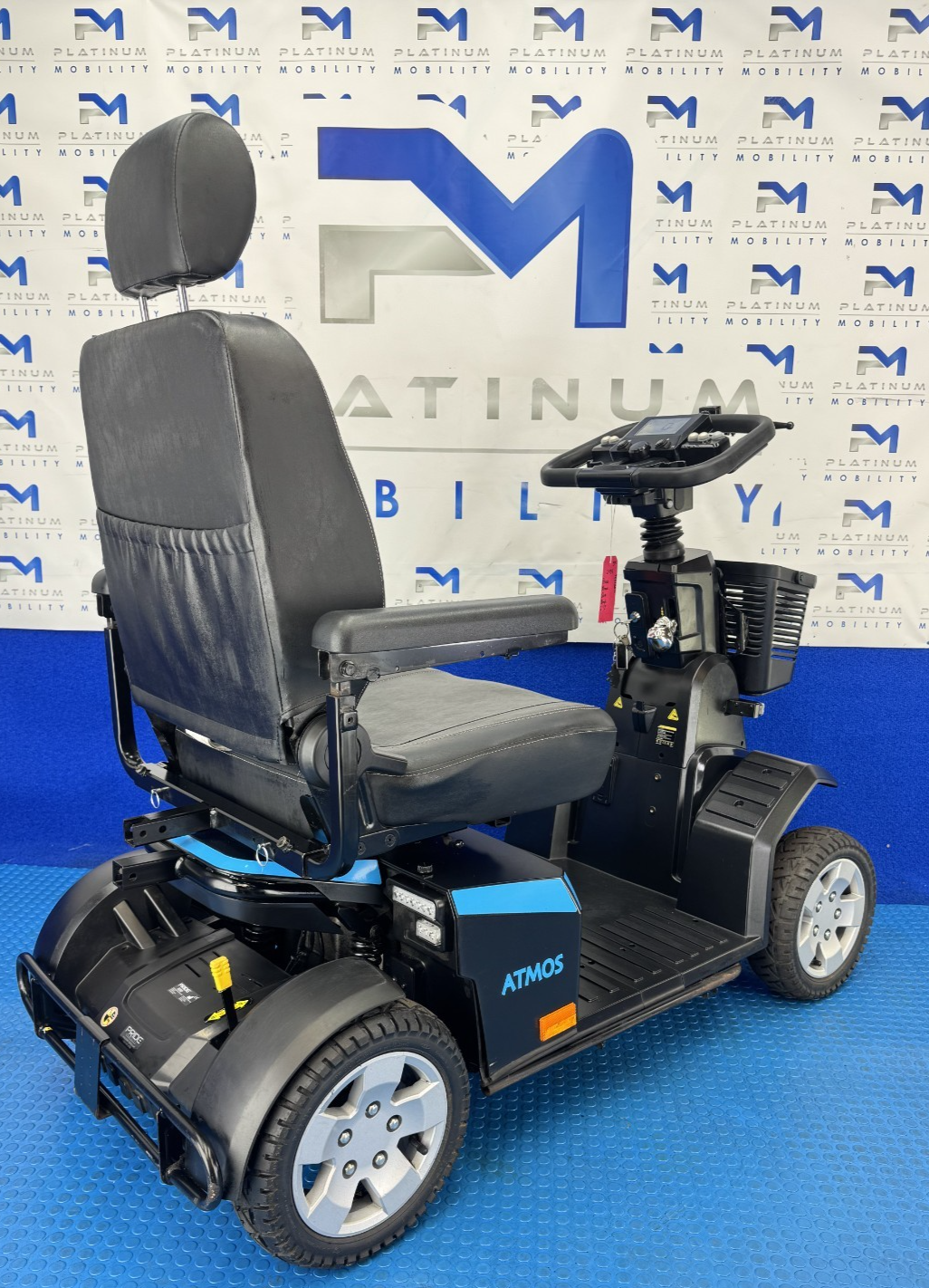 Pride Atmos 8MPH All Terrain Mobility Scooter New Batteries Air Tyres 2429