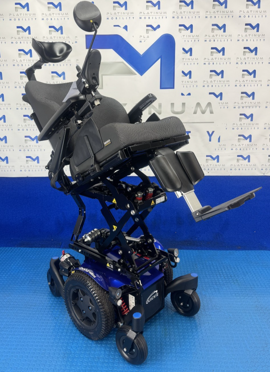 Sunrise Quickie Q300M Powerchair 6 mph Riser, Tilt Electric Wheelchair 2373