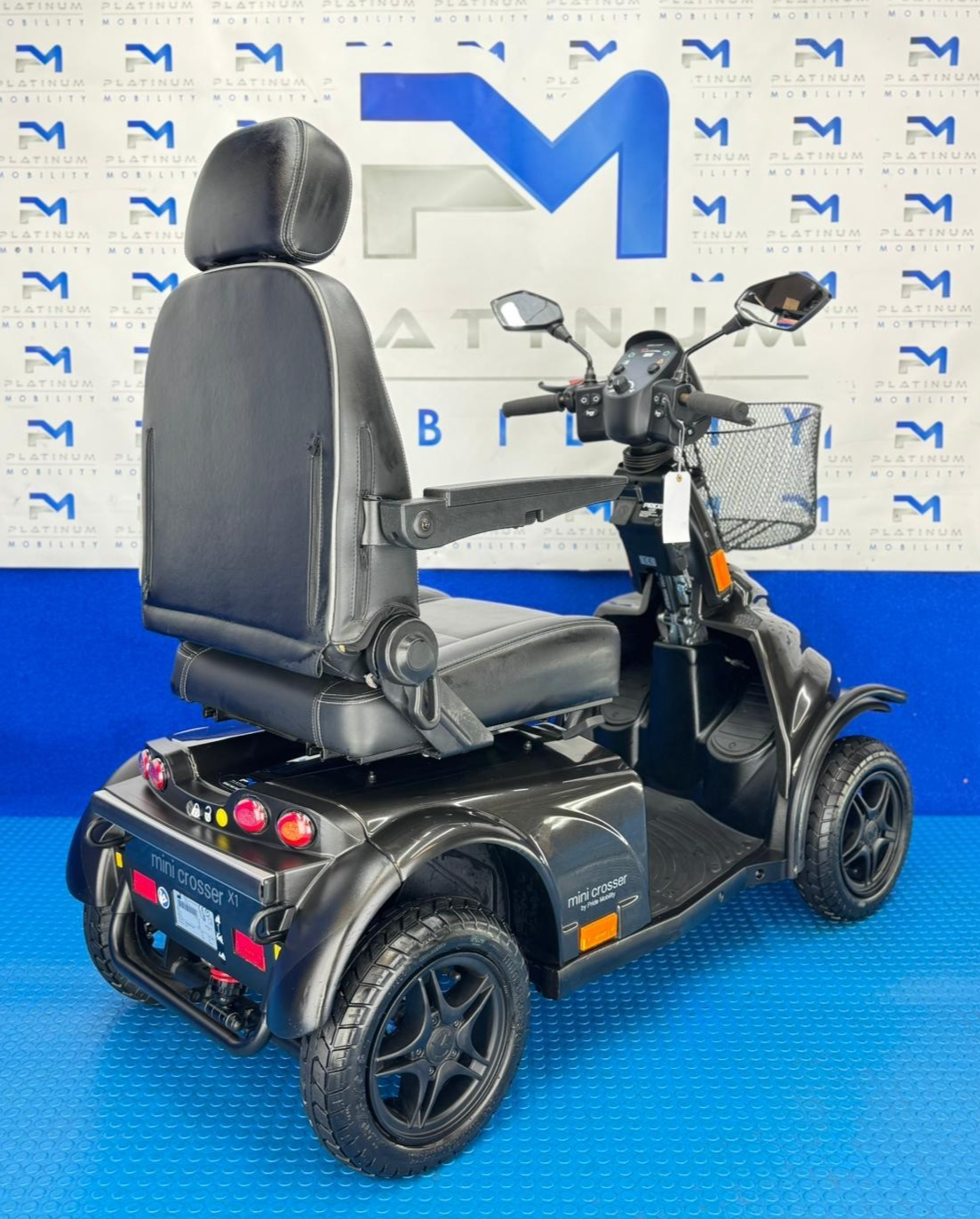 2024 Pride Medema Mini Crosser X1 Electric Mobility Scooter - All Terrain & 8mph