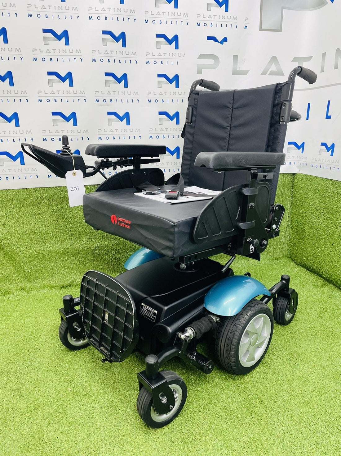 RASCAL P327 MINI 4MPH MWD ELECTRIC MOBILITY POWERCHAIR WHEELCHAIR INDOOR 201