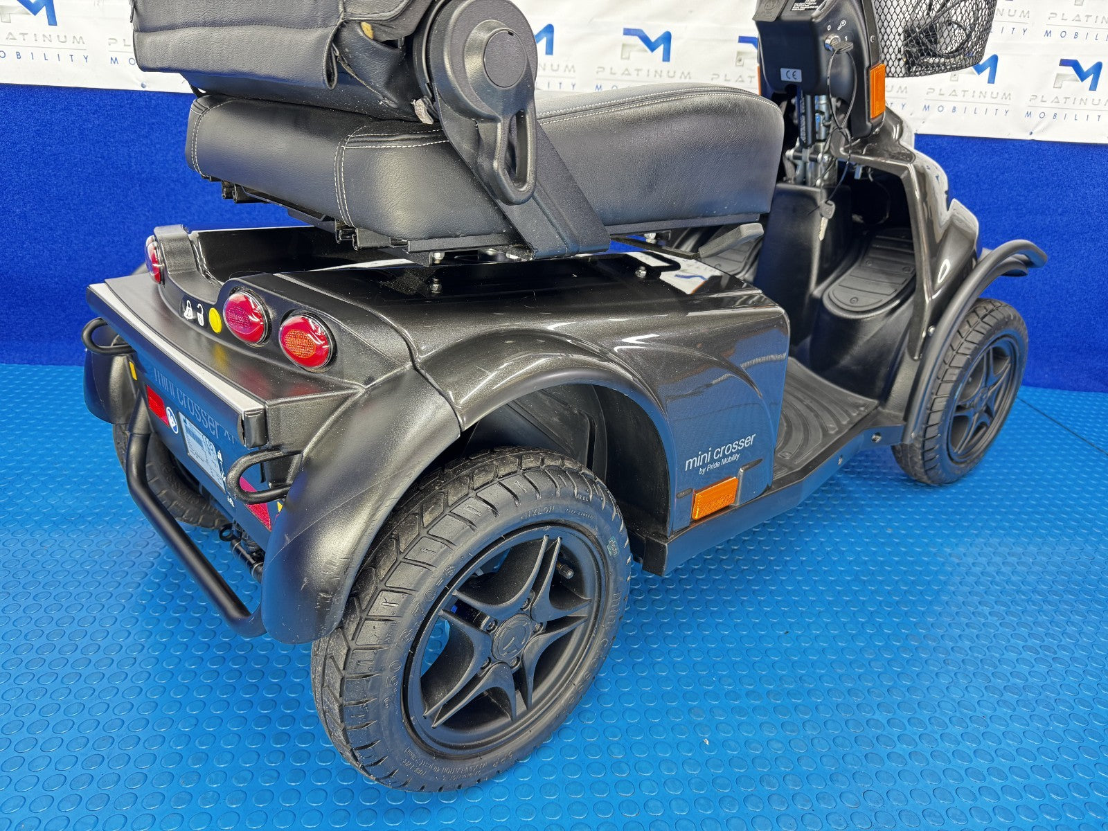 2024 Pride Medema Mini Crosser X1 Electric Mobility Scooter - All Terrain & 8mph