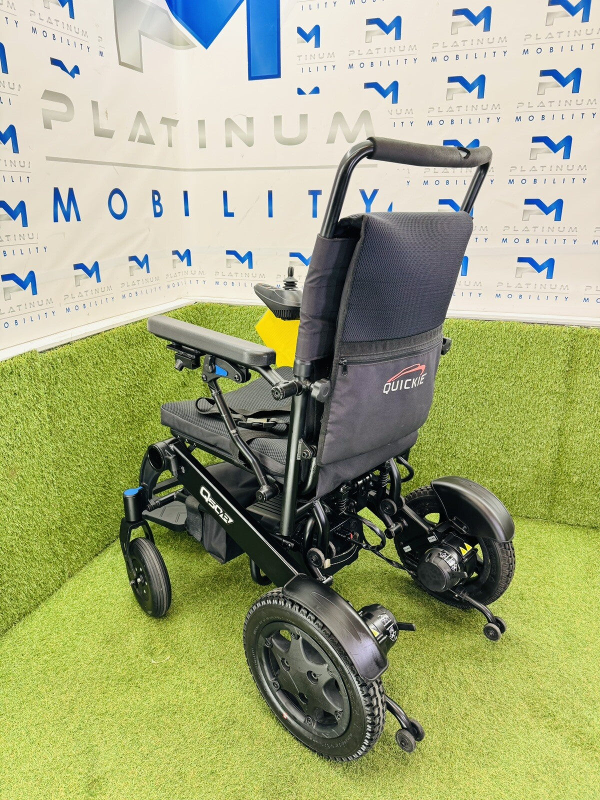 QUICKIE Q50R FOLDING 4MPH TRANSPORTABLE LITHIUM ELECTRIC POWERCHAIR WHEELCHAIR