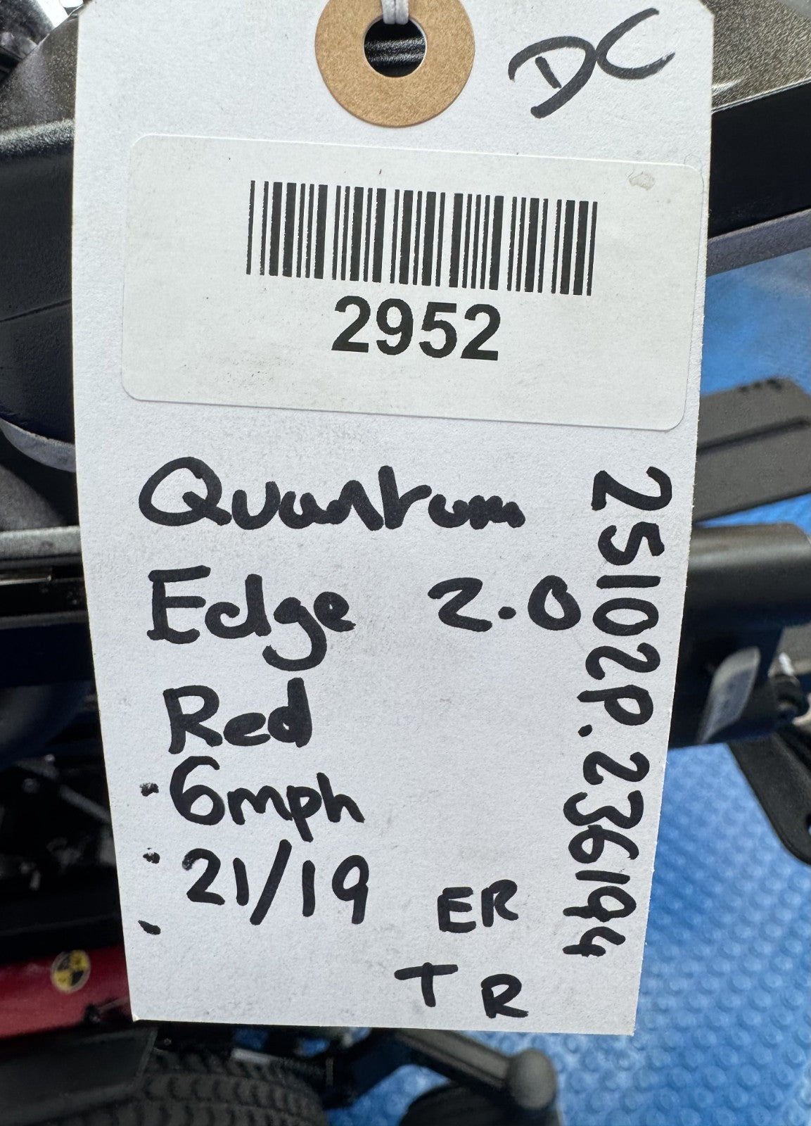 PRIDE QUANTUM EDGE 2.0 6MPH Tilt Heavy Duty Electric Powerchair 2952