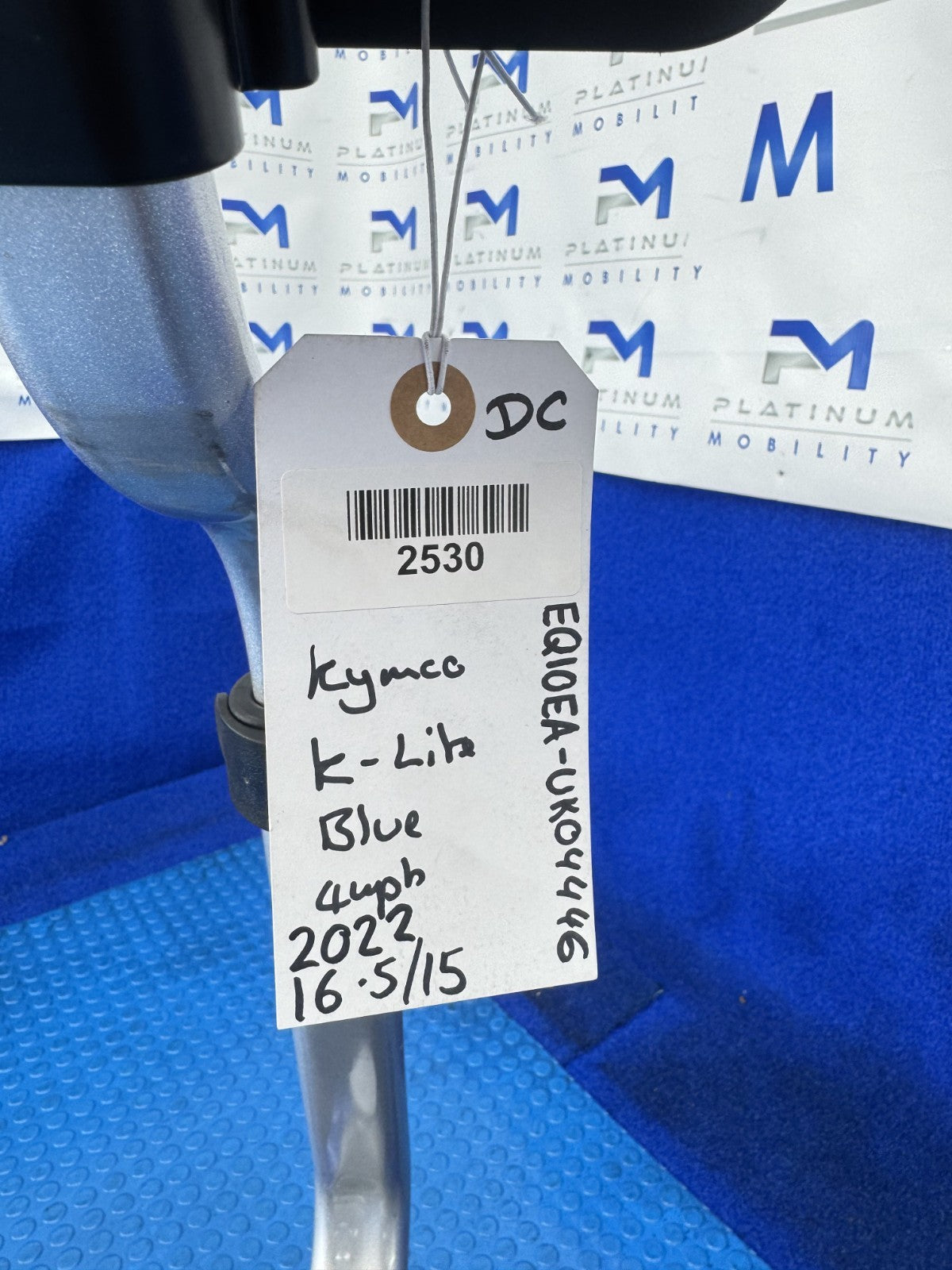 Kymco K-Lite FE Remote Mobility Scooter Auto Folding Lightweight 4 MPH 2530