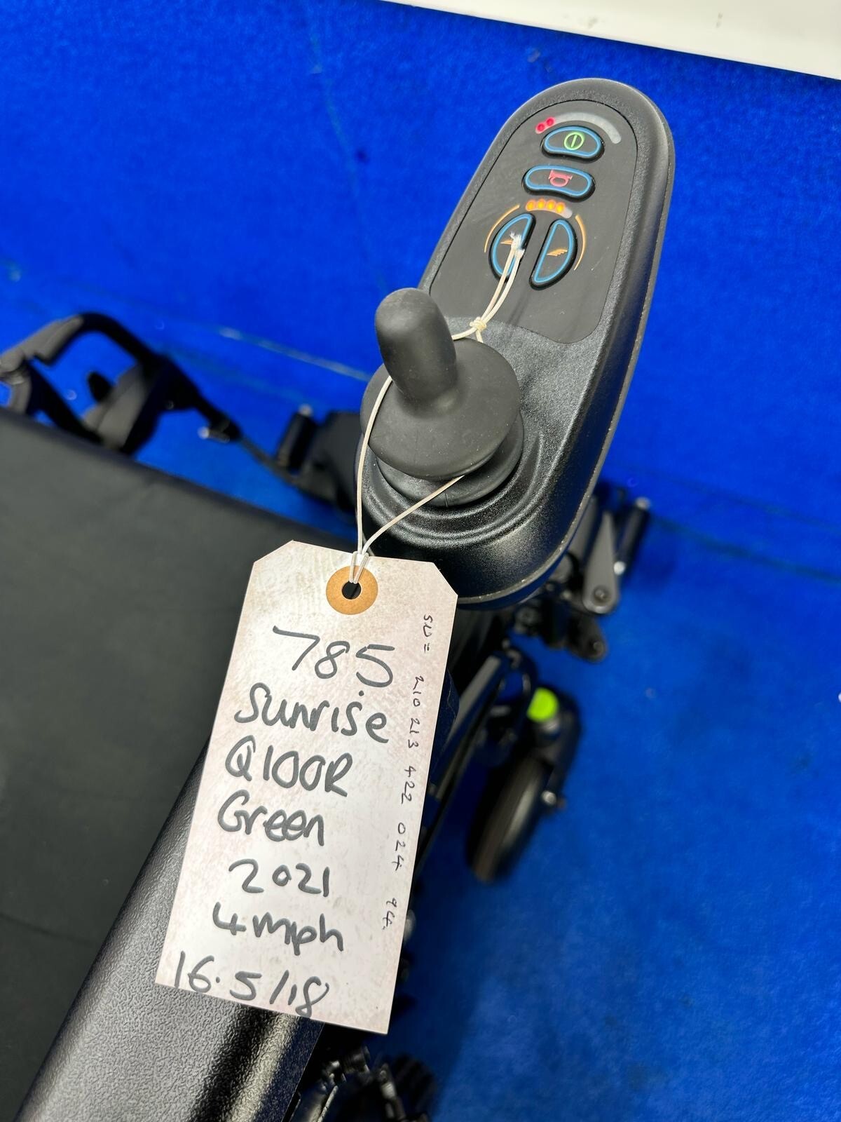 2021 SUNRISE Quickie Q100R 4 MPH Mobility Electric Wheelchair Powerchair 785