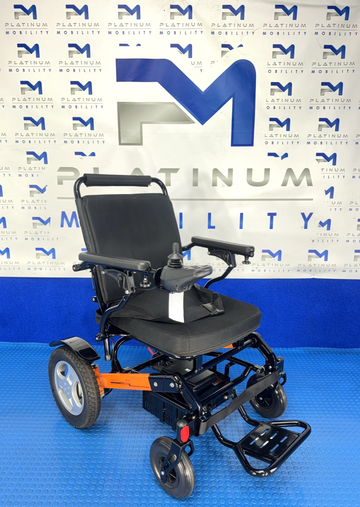 Monarch MM Ezi-Fold 4 MPH Folding Lightweight Lithium Portable Powerchair 2224