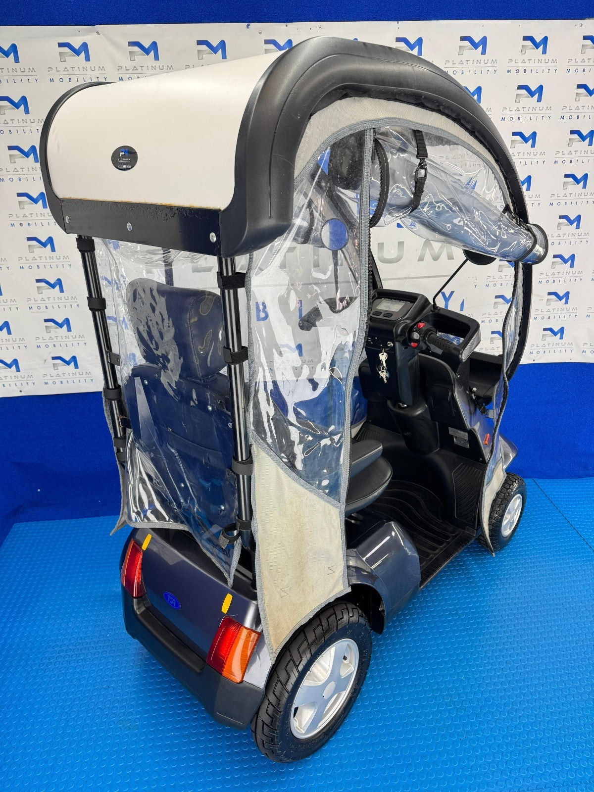 TGA Breeze S4 Canopy 8mph Road LARGE All Terrain Mobility Scooter Buggy 2100