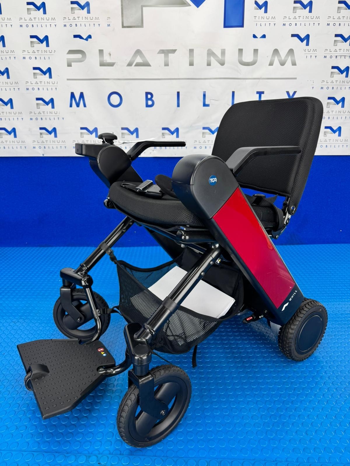 TGA WHILL F 4 MPH FOLDING ELECTRIC WHEELCHAIR POWERCHAIR 2134