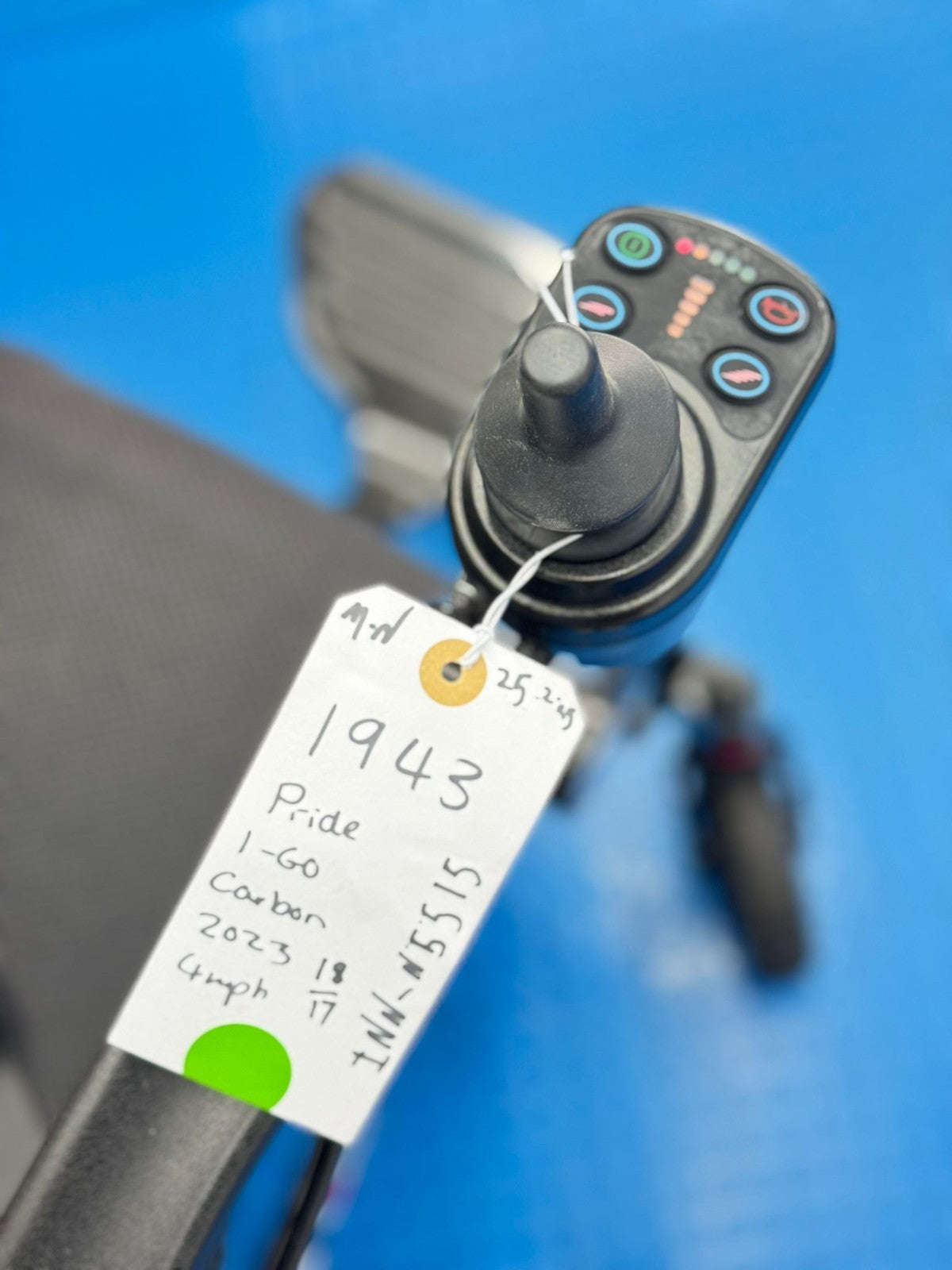 Pride I Go Lite Carbon Fibre Lightweight Portable Powerchair 18kg 4mph 1943