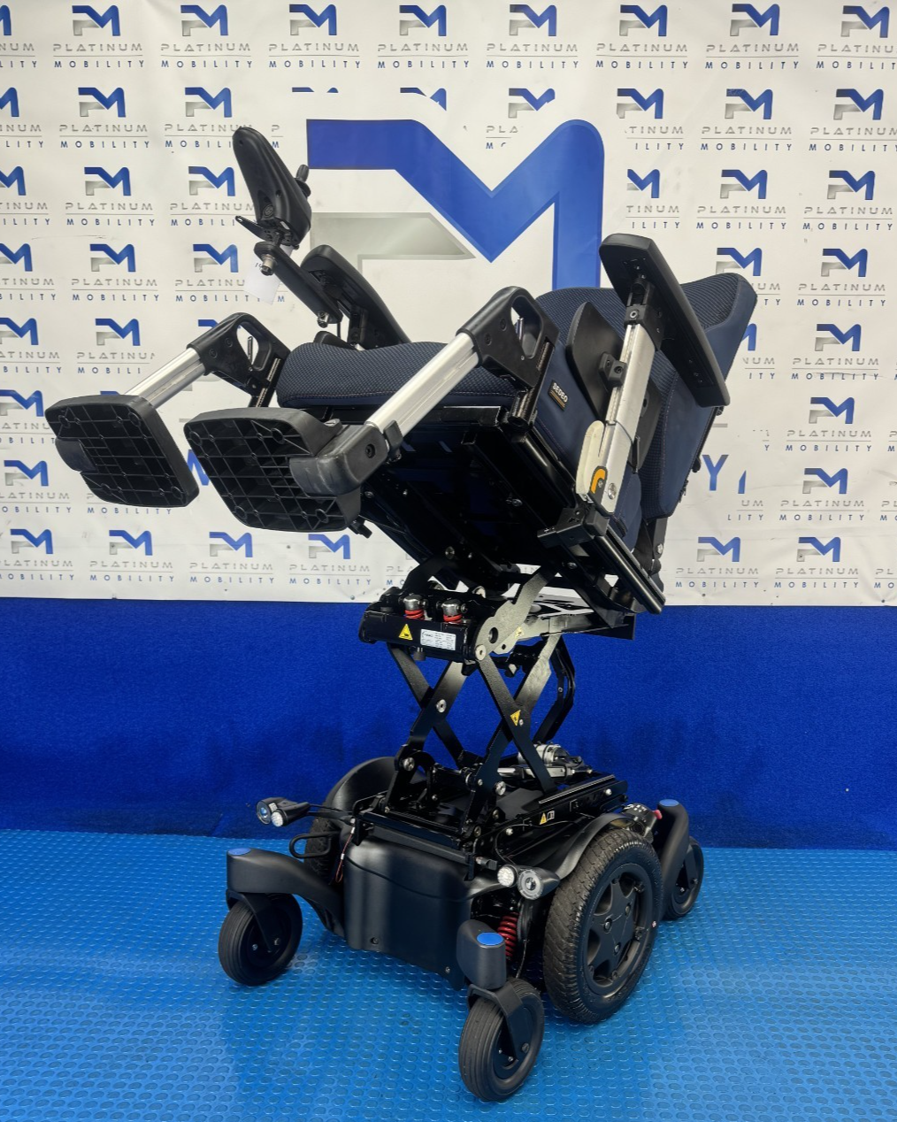 SUNRISE QUICKIE Q500M 6MPH ELECTRIC WHEELCHAIR RISER TILT POWERCHAIR 2384