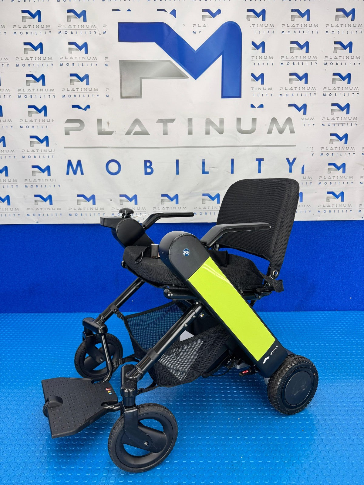 TGA WHILL F Folding Electric Wheelchair Powerchair Lithium Lightweight 4mph 2129