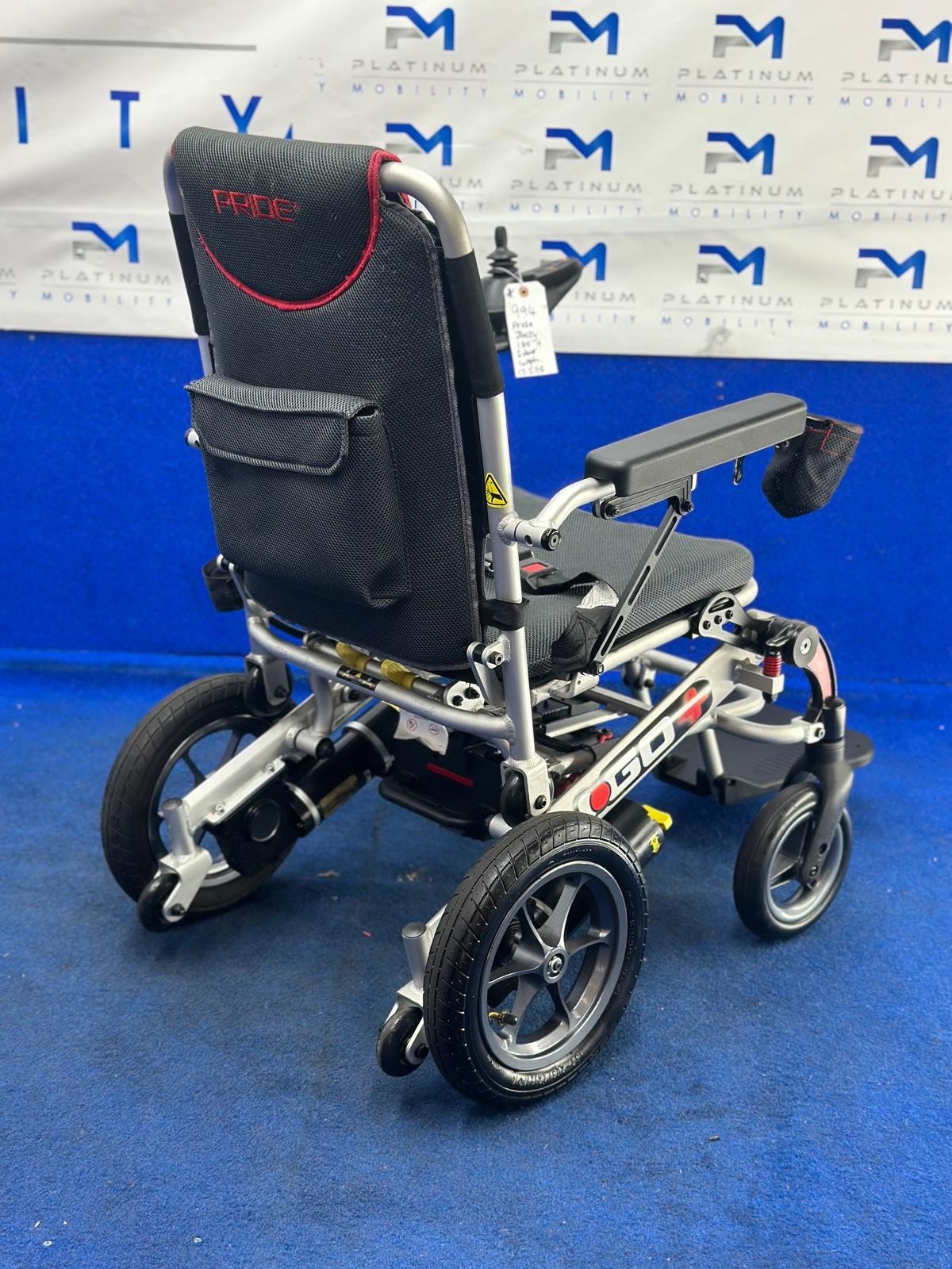 Pride iGo Plus Folding Powerchair 4Mph – Lightweight Electric Wheelchair (994)