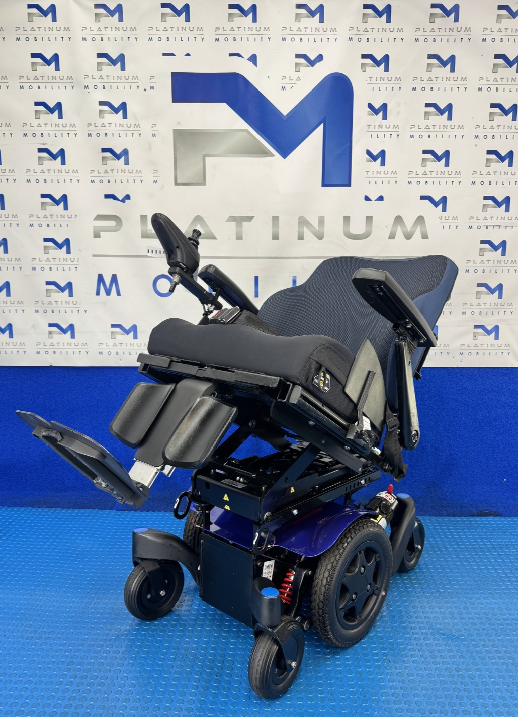 SUNRISE QUICKIE Q300M 4MPH ELECTRIC WHEELCHAIR RISER TILT POWERCHAIR 2383