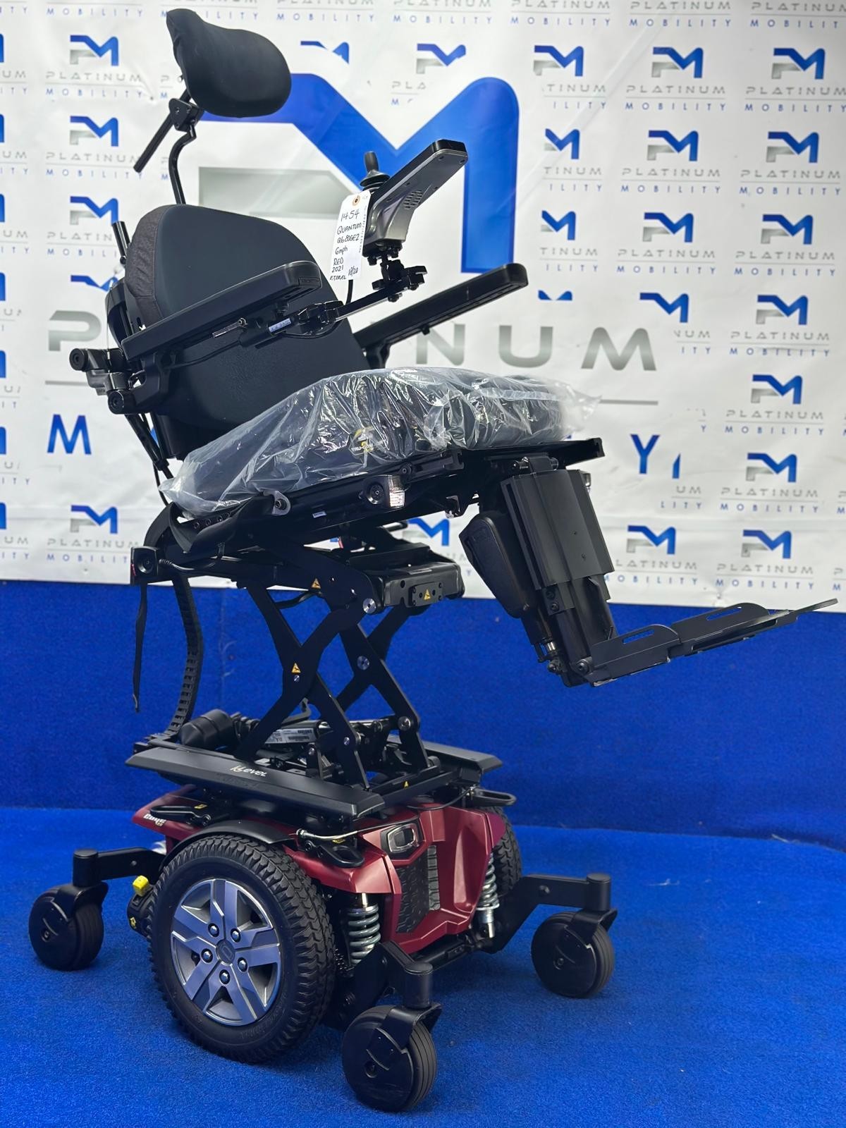 PRIDE QUANTUM Q6 EDGE 2.0 i-LEVEL 6 MPH ELECTRIC MOBILITY POWERCHAIR 1454