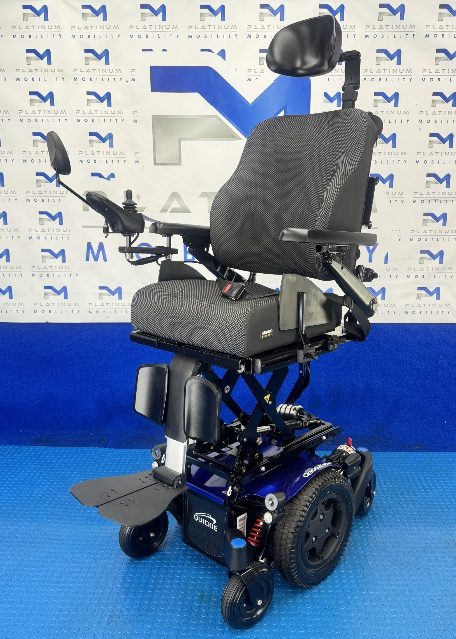 Sunrise Quickie Q300M Powerchair 6 mph Riser, Tilt Electric Wheelchair 2373