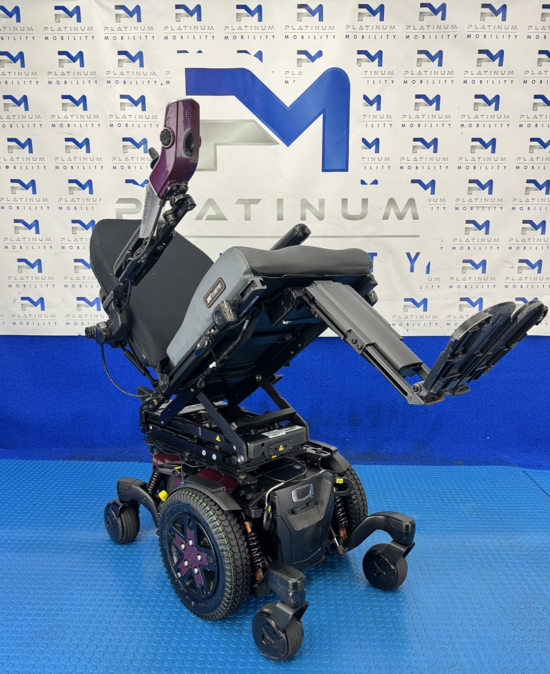 PRIDE QUANTUM EDGE 3 STRETTO 6MPH ELECTRIC POWER WHEELCHAIR POWERCHAIR 2774