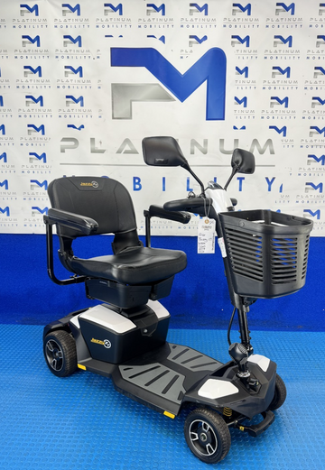 Pride Jazzy Zero Turn Mobility Scooter New Batteries 4mph 2412