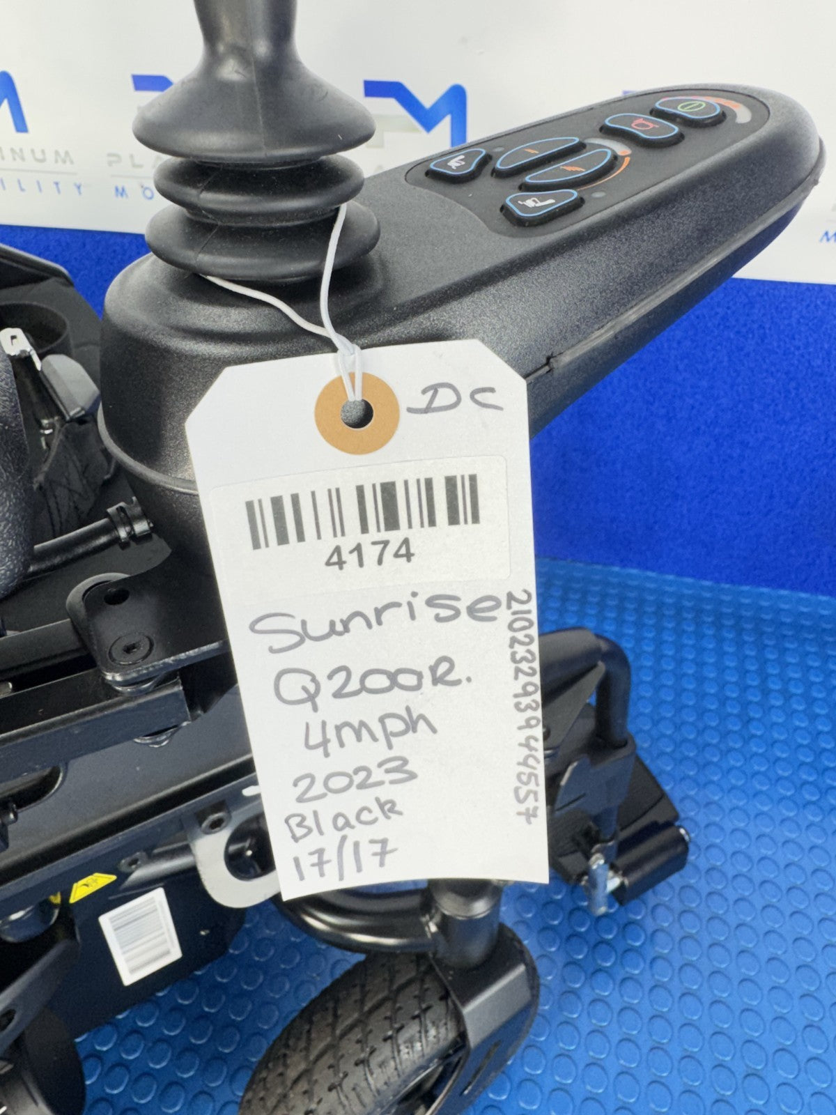 SUNRISE Q200R RWD 4MPH ELECTRIC TILT WHEELCHAIR MOBILITY POWERCHAIR 4174