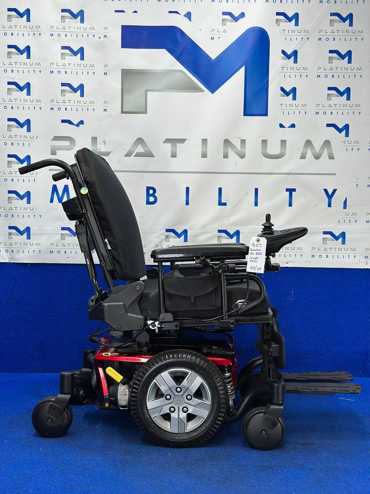 PRIDE QUANTUM Q4 MWD 5MPH ELECTRIC SEAT MOBILITY POWERCHAIR WHEELCHAIR 907