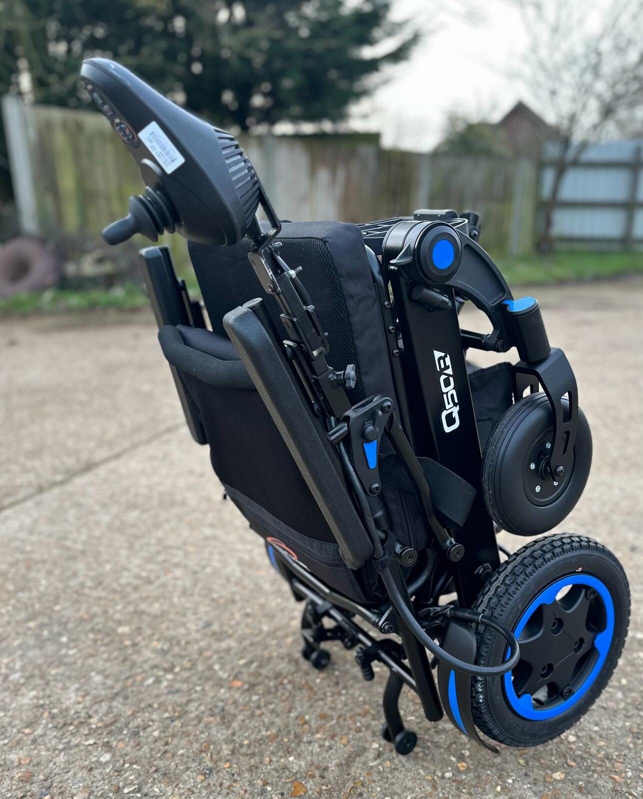 QUICKIE Q50R FOLDING 4MPH FOLDING TRANSPORTABLE ELECTRIC POWERCHAIR SCOOTER W...