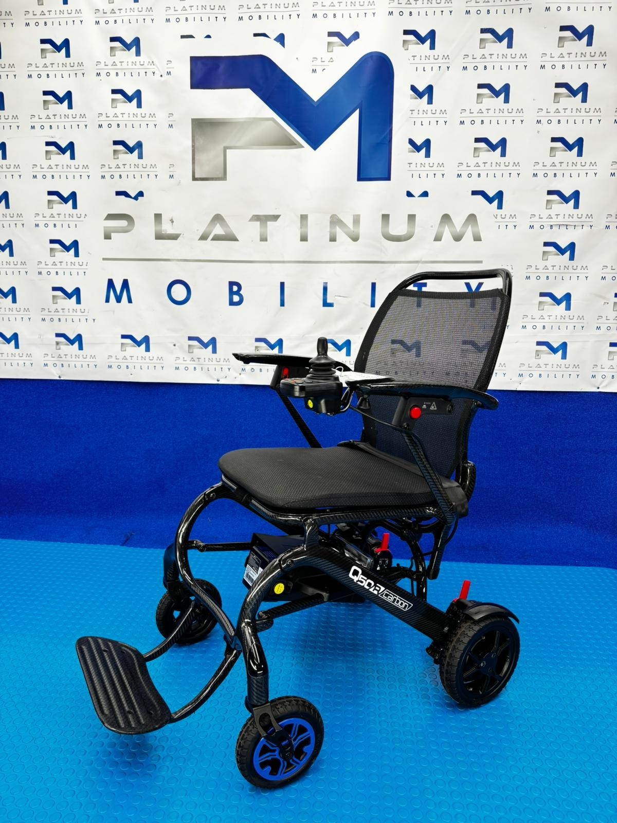 Sunrise Quickie Q50R Carbon Fibre Electric Wheelchair Powerchair 4MPH 1777