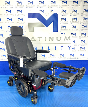 Quantum Edge 3 Stretto Powerchair – 4mph Hydraulic Legs Electric Wheelchair 4011