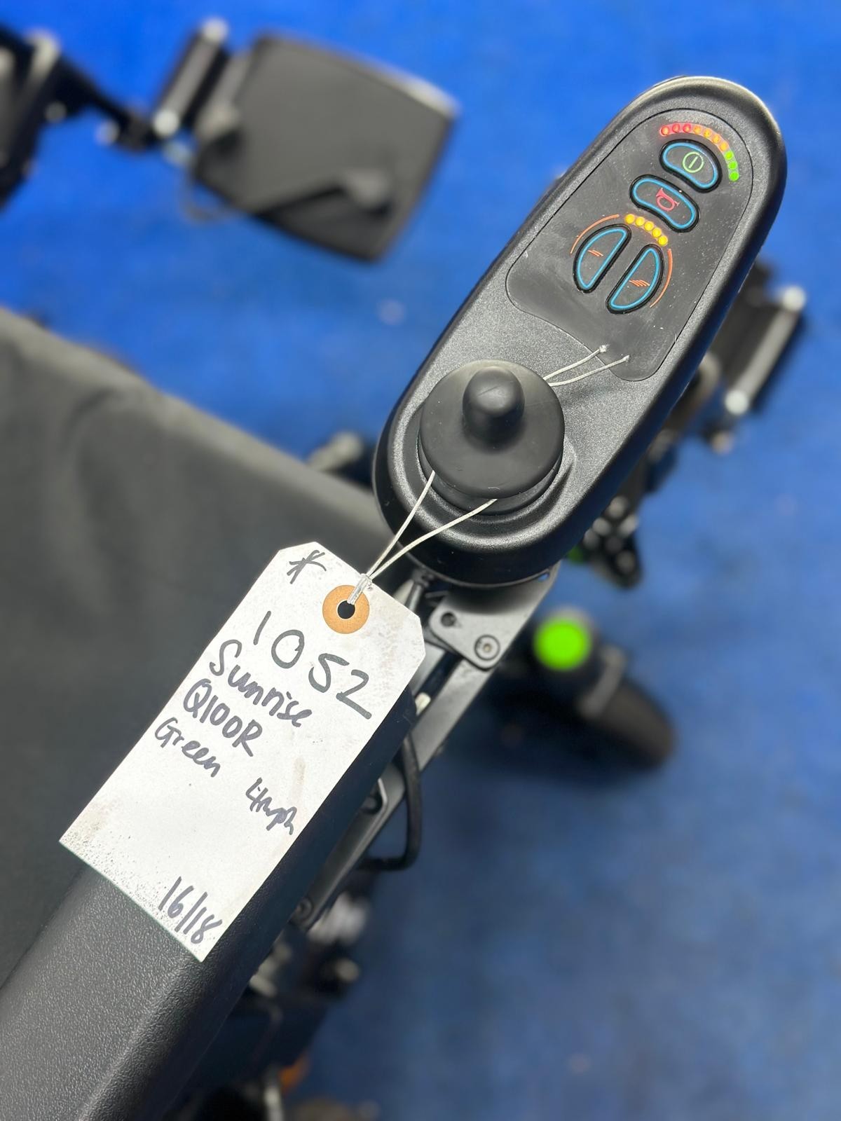 2024 Quickie Q100R Powerchair – 4mph Small Electric Wheelchair (1052)