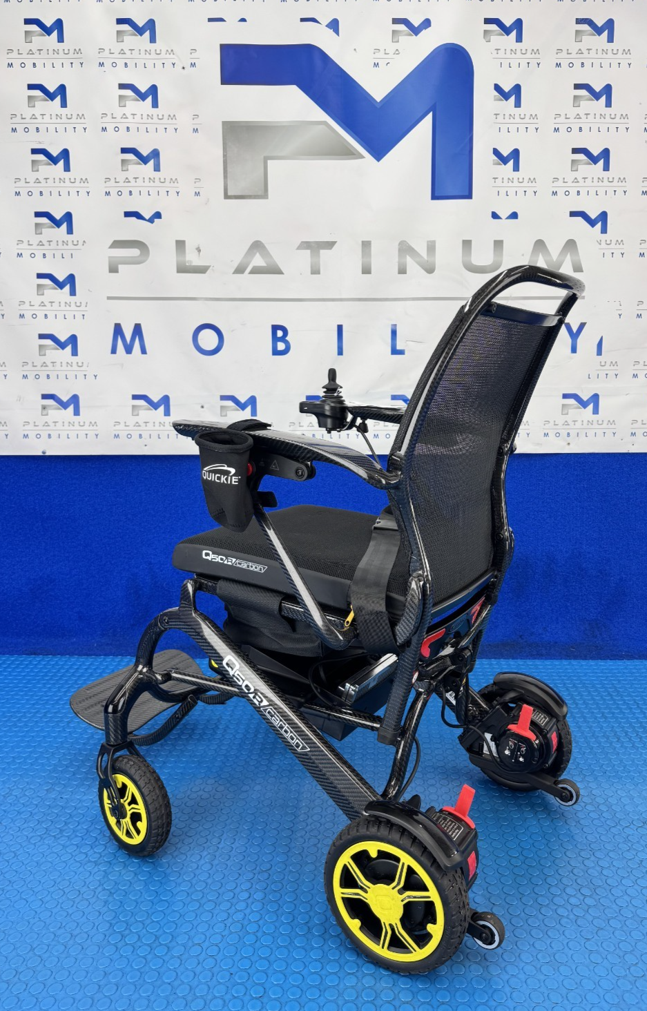 Sunrise Quickie Q50R 14KG Carbon Fibre Electric Wheelchair Powerchair 4MPH 2317