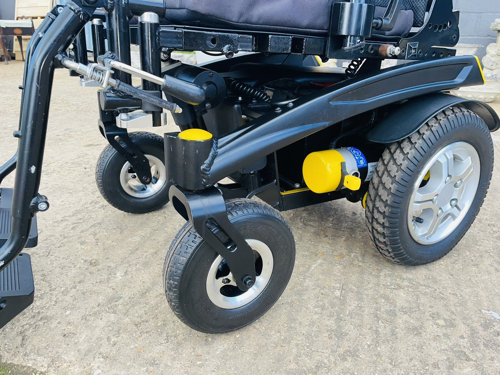 PRIDE FUSION 4MPH ELECTRIC SEAT TILT MOBILITY WHEELCHAIR POWERCHAIR SCOOTER  Q6