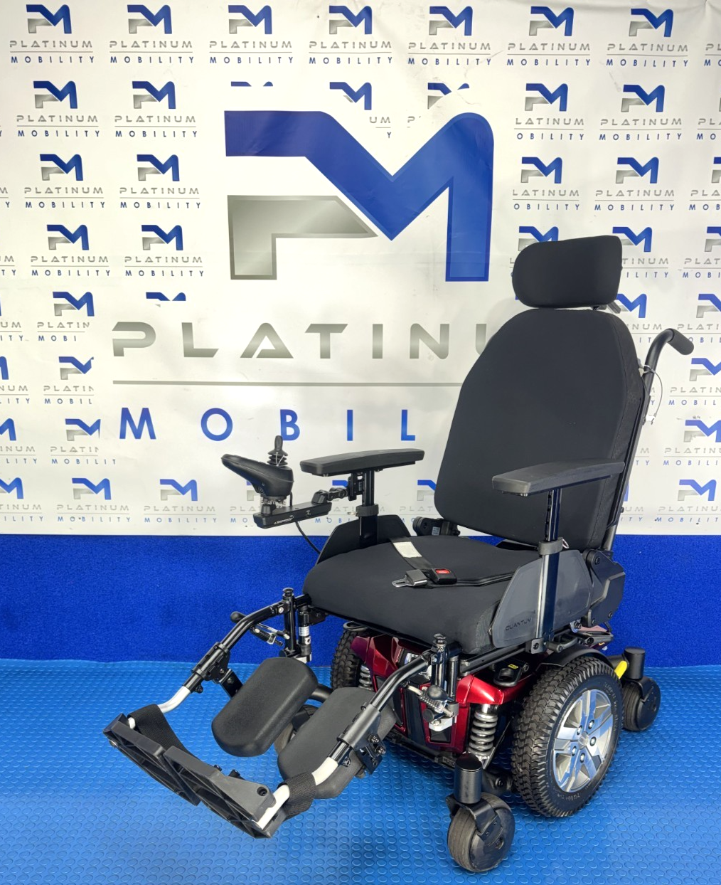 PRIDE QUANTUM Q4 MWD 4MPH ELECTRIC TILT, RECLINE MOBILITY WHEELCHAIR 2777